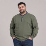 بلوز یقه دیپلمات سه دکمه جنس پنبه برند bobtex