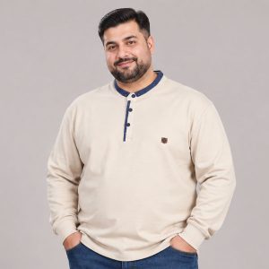 بلوز یقه دیپلمات سه دکمه جنس پنبه برند bobtex