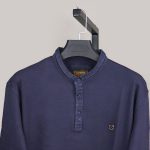 بلوز یقه دیپلمات سه دکمه جنس پنبه برند bobtex
